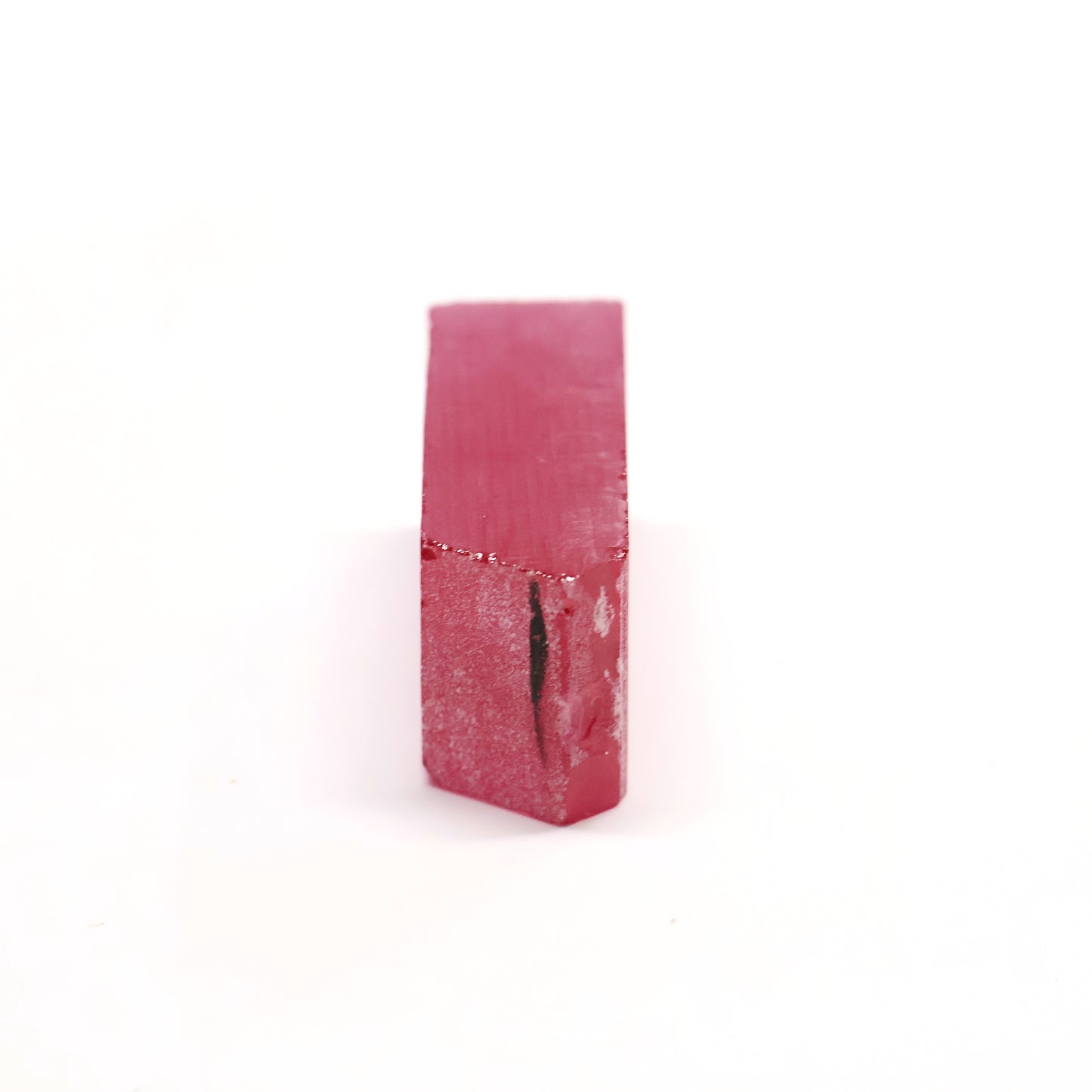 Titanium Pink Czochralski Pulled Sapphire - Grade A - Faceting Rough