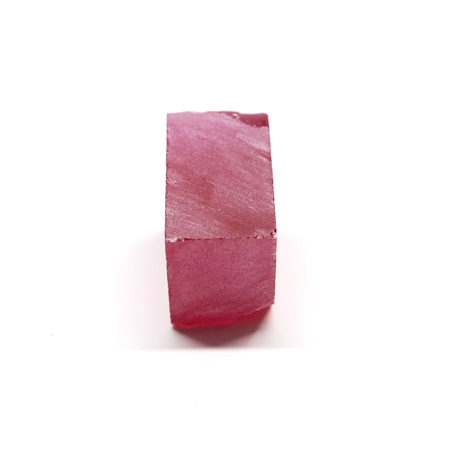 Titanium Pink Czochralski Pulled Sapphire - Grade A - Faceting Rough