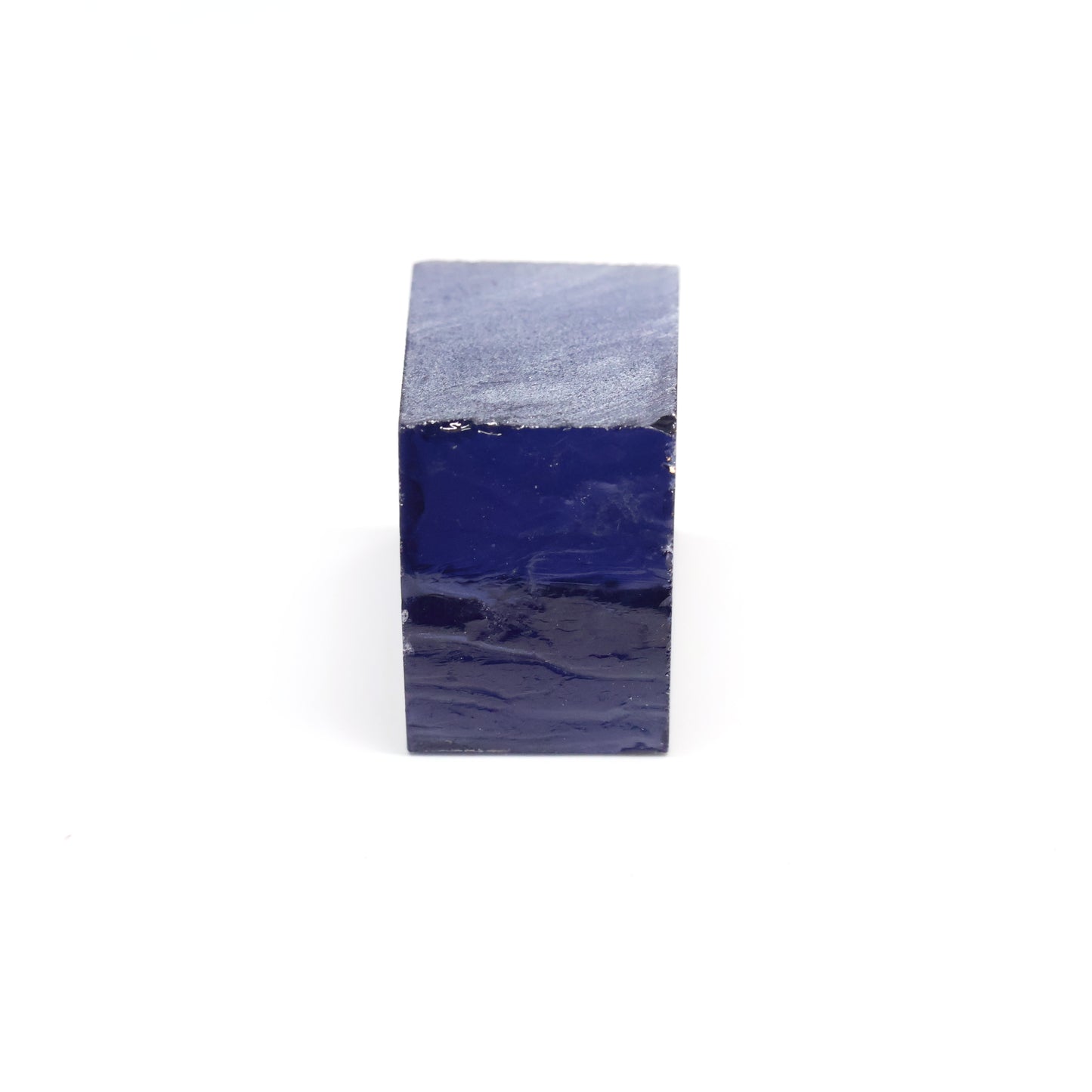 Medium Blue Czochralski Pulled Sapphire - Grade A - Faceting Rough