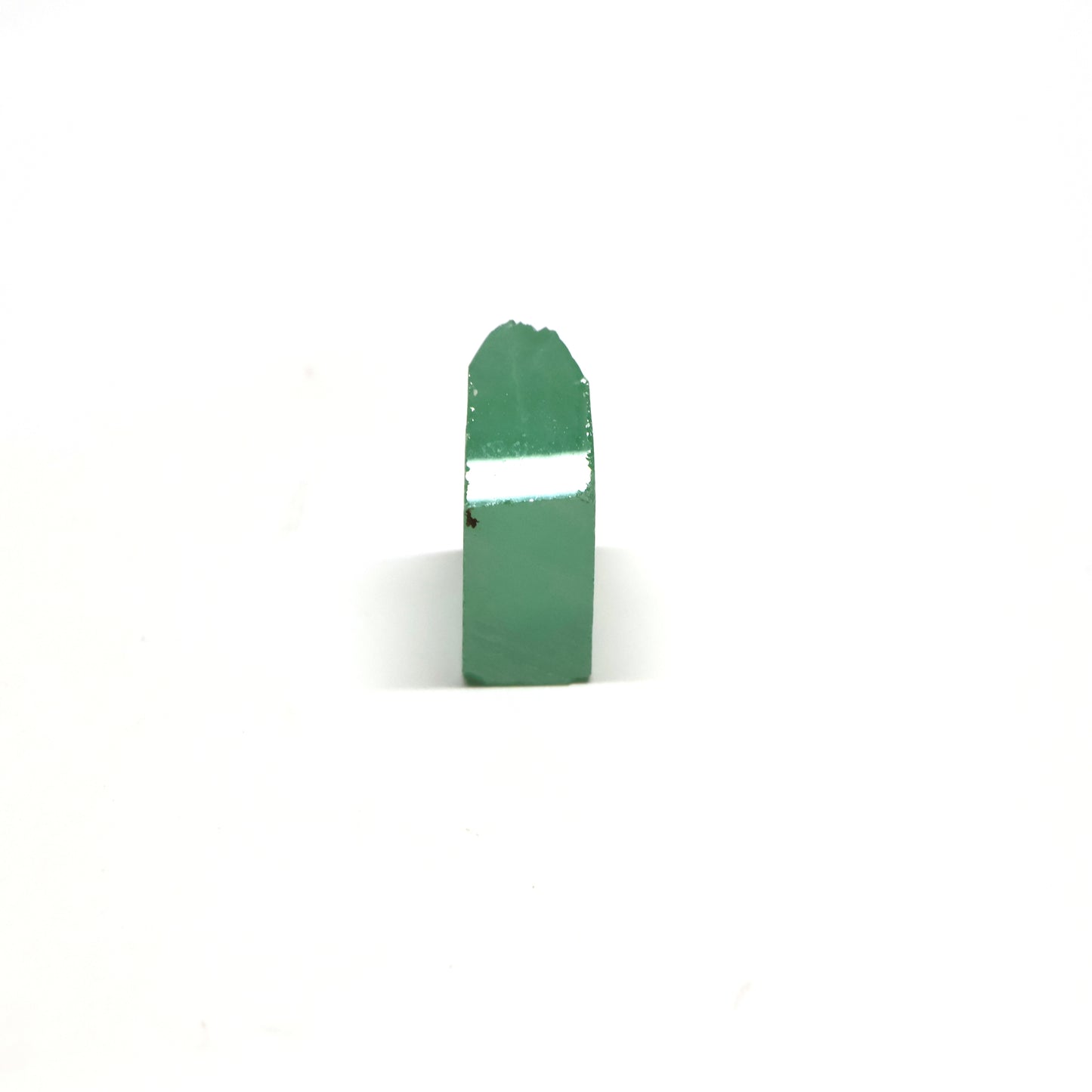 Mint Green Czochralski Pulled Sapphire - Grade A - Faceting Rough