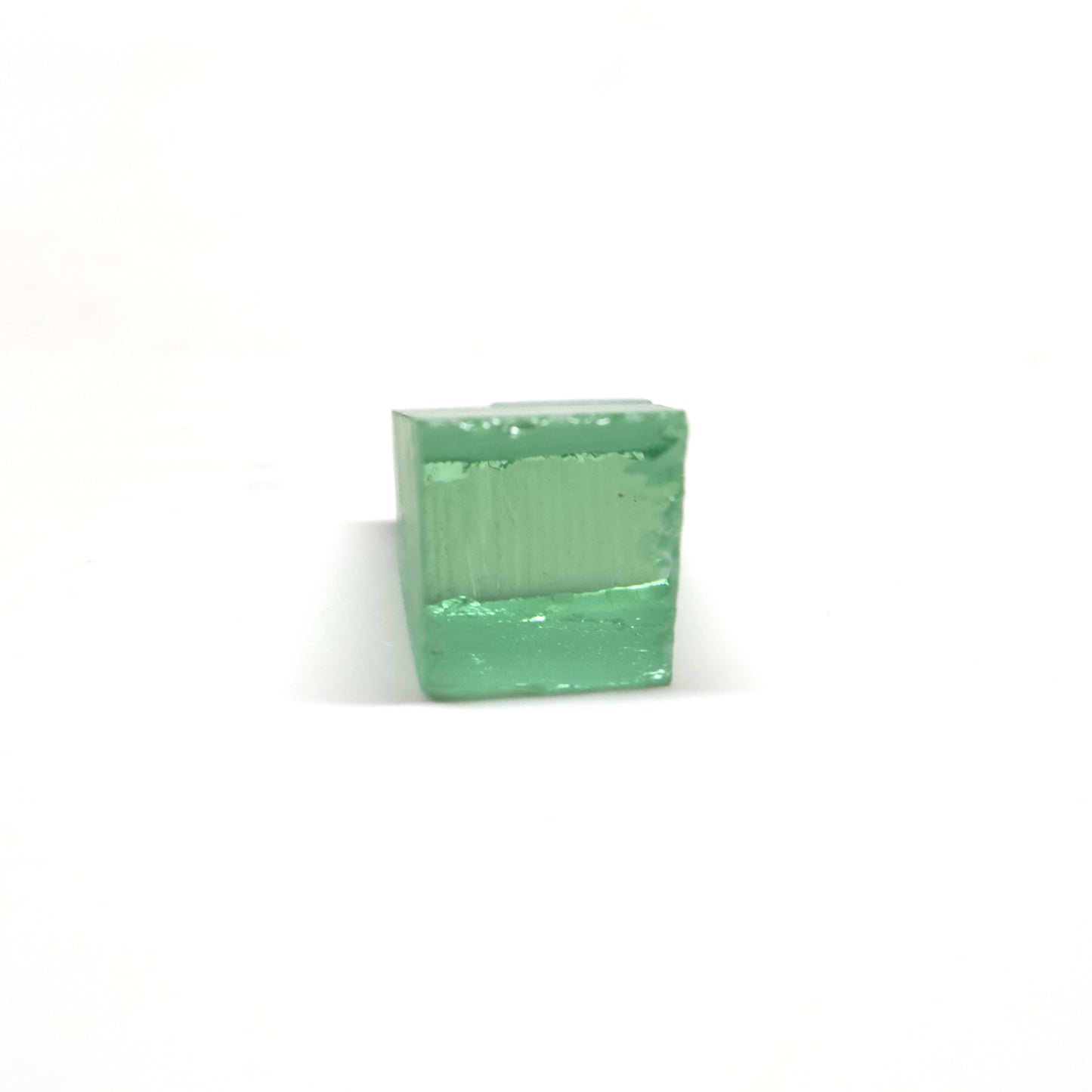 Mint Green Czochralski Pulled Sapphire - Grade A - Faceting Rough