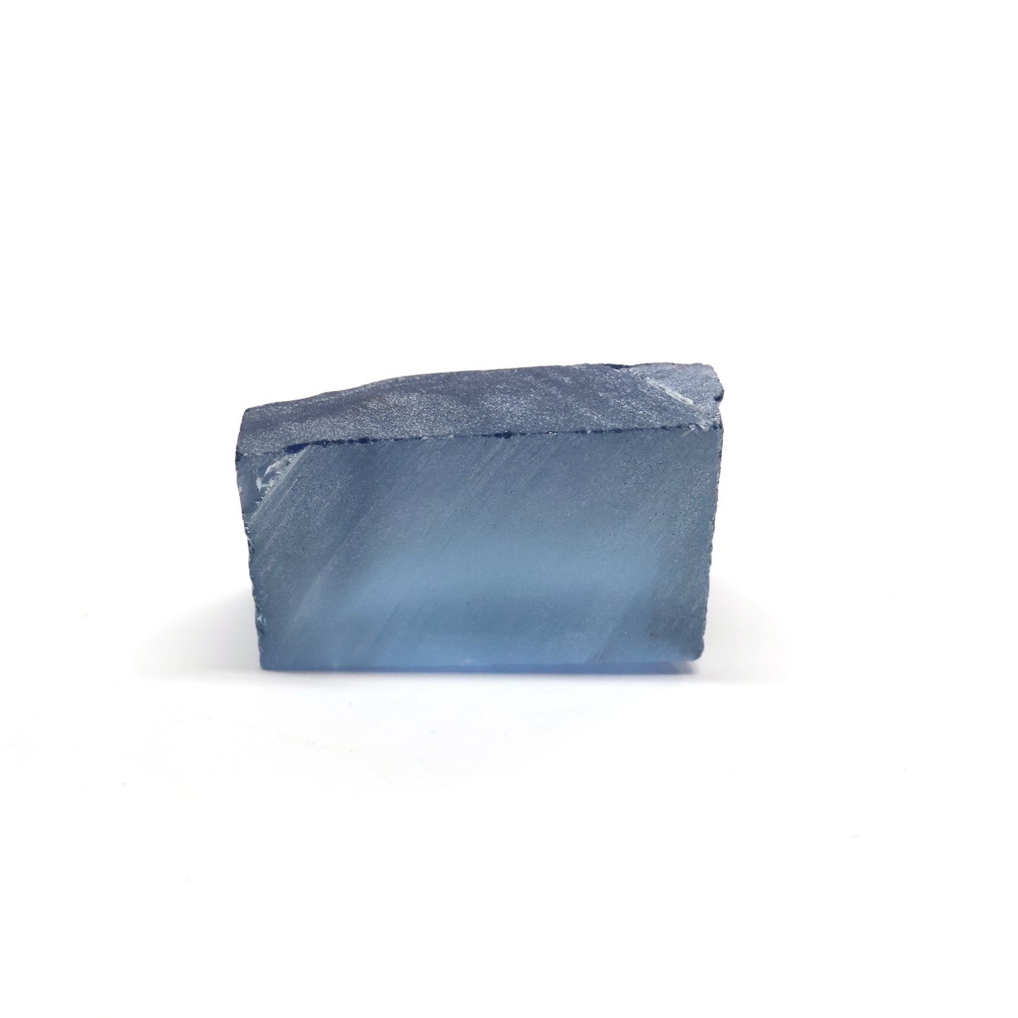 High Teal Color-Change Czochralski Pulled Sapphire - Faceting Rough