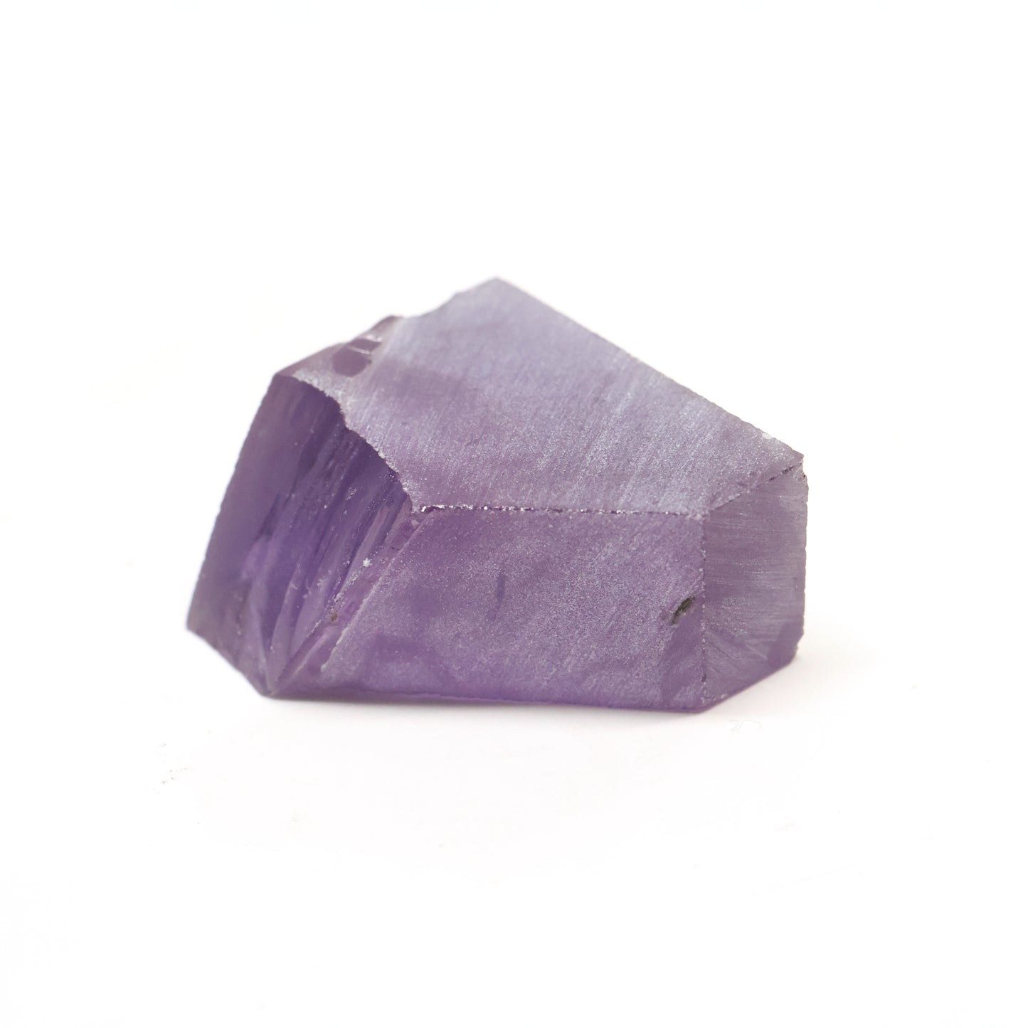 Purple Color-Change Czochralski Pulled Sapphire - Faceting Rough