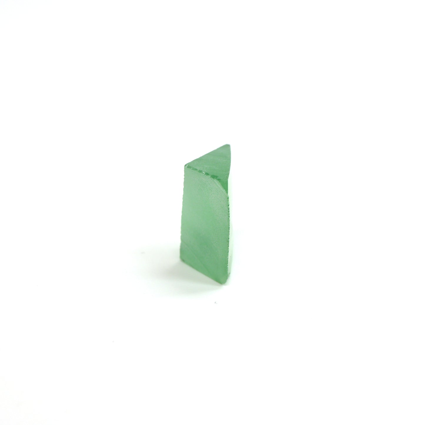 Mint Green Czochralski Pulled Sapphire - Grade A - Faceting Rough