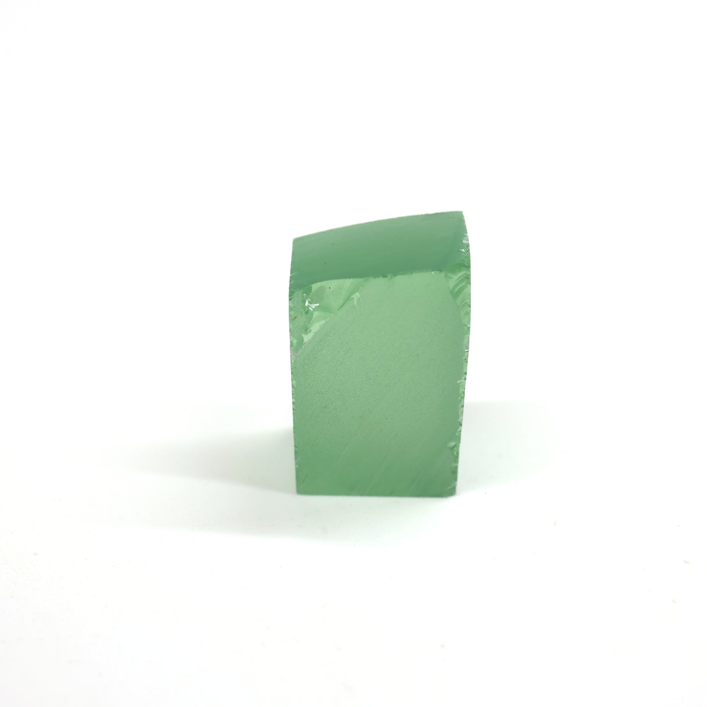 Mint Green Czochralski Pulled Sapphire - Grade A - Faceting Rough