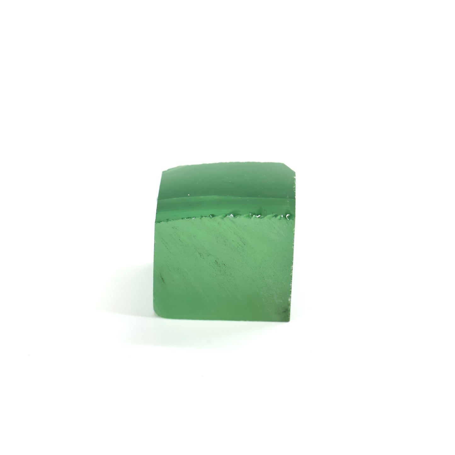 Mint Green Czochralski Pulled Sapphire - Grade A - Faceting Rough