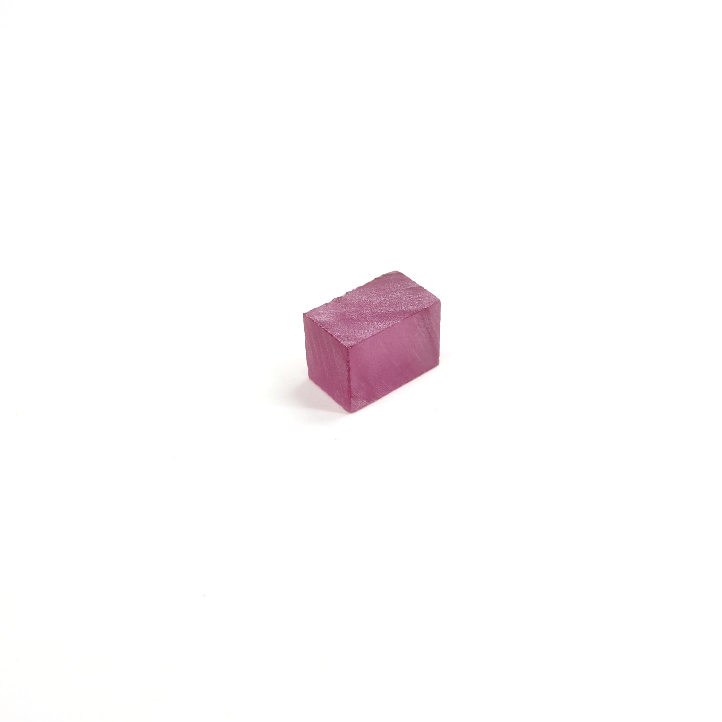 Vivid Pink Czochralski Pulled Sapphire - Grade A - Faceting Rough