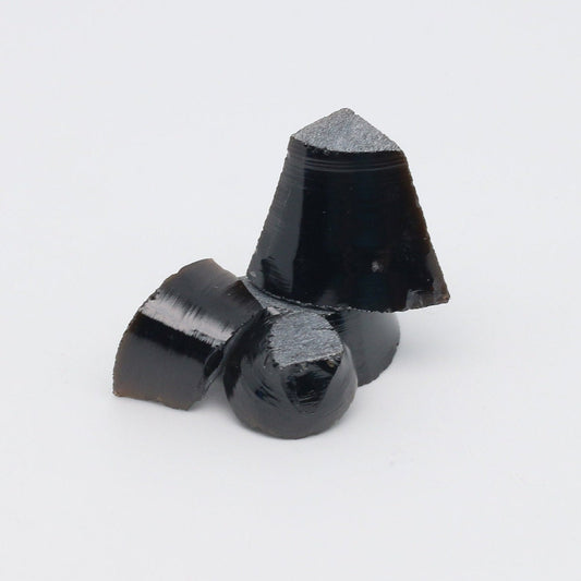 Very Dark Brown YAG Cr4+:YAG Faceting Rough for Gem Cutting - Various Sizes #BEGIN