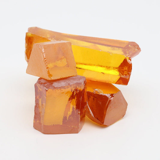 Yellow Cubic Zirconia Faceting Rough for Gem Cutting - Various Sizes #BEGIN