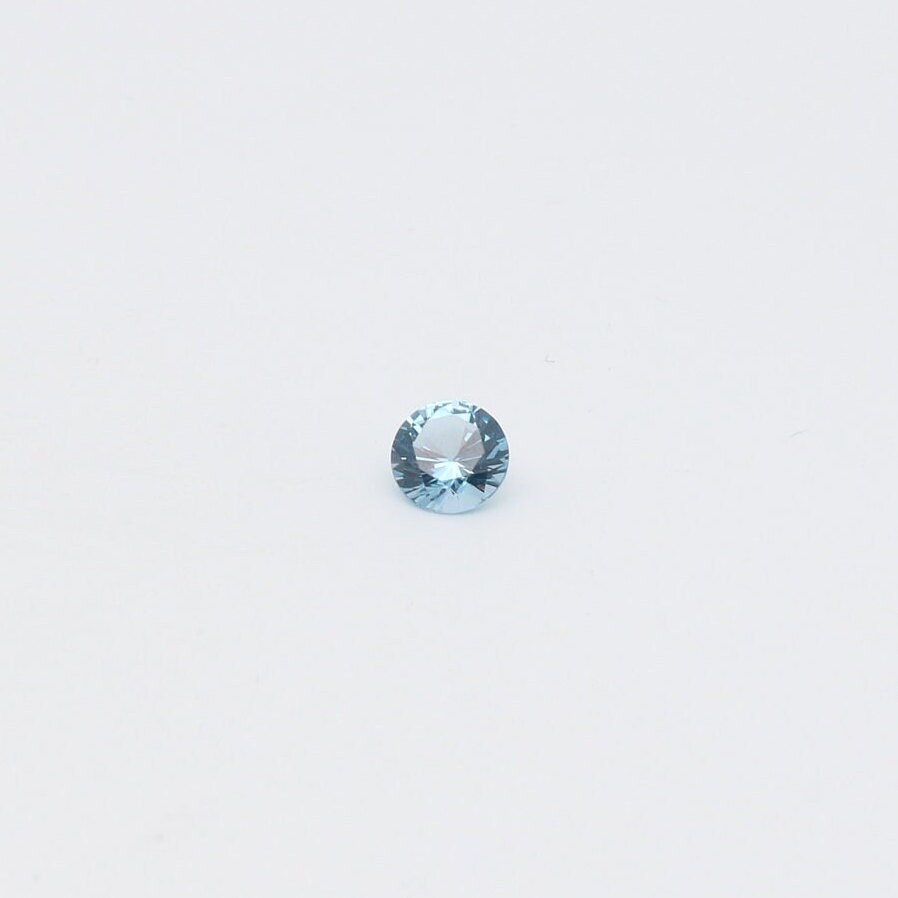 Aquamarine Medium Blue #106 Lab Created Spinel Faceting Rough for Gem Cutting - Various Sizes : #BEGIN