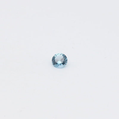 Aquamarine Medium Blue #106 Lab Created Spinel Faceting Rough for Gem Cutting - Various Sizes : #BEGIN