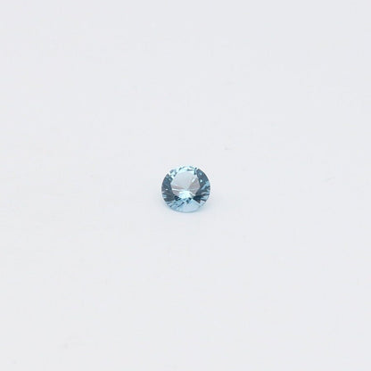 Aquamarine Medium Blue #106 Lab Created Spinel Faceting Rough for Gem Cutting - Various Sizes : #BEGIN