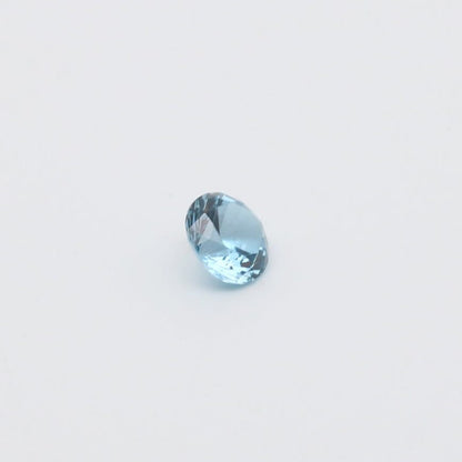 Aquamarine Medium Blue #106 Lab Created Spinel Faceting Rough for Gem Cutting - Various Sizes : #BEGIN
