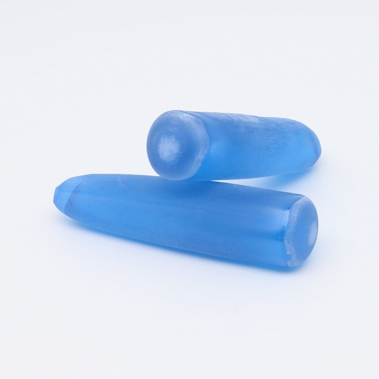 Ceylon Blue #110-Djeva Lab Created Spinel Faceting Rough for Gem Cutting - Various Sizes : #BEGIN