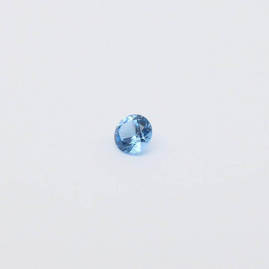 Ceylon Blue #110-Djeva Lab Created Spinel Faceting Rough for Gem Cutting - Various Sizes : #BEGIN