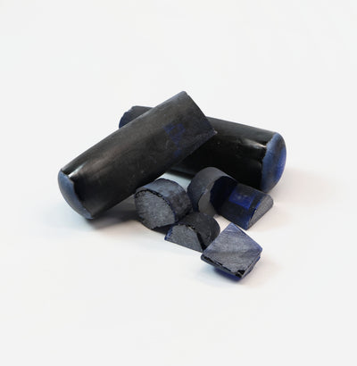 Burma Dark Blue #113 Lab Created Spinel Faceting Rough : #BEGIN