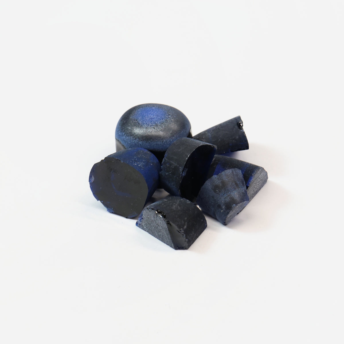 Burma Dark Blue #113 Lab Created Spinel Faceting Rough : #BEGIN