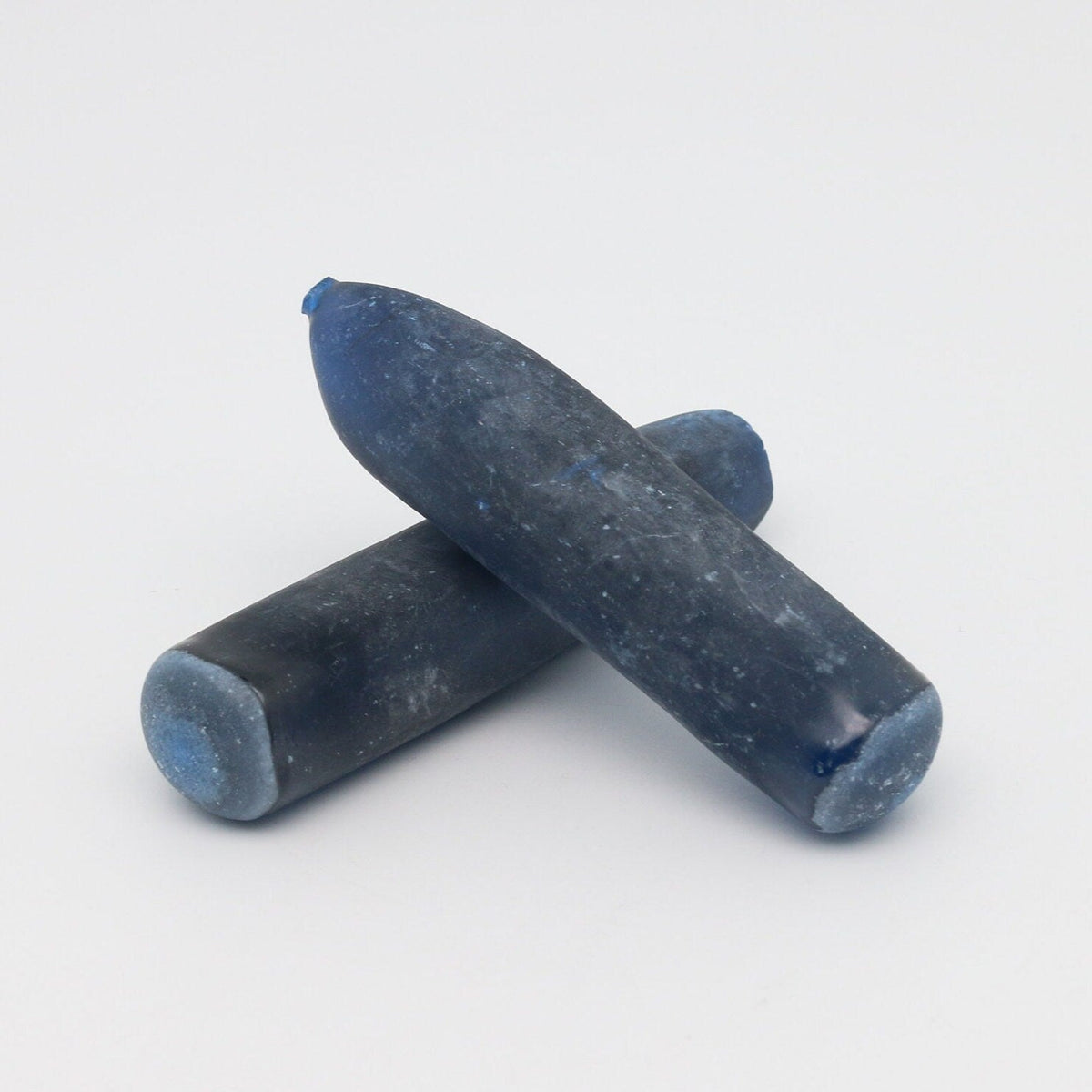 Burma Dark Blue #113-Djeva Lab Created Spinel Faceting Rough for Gem Cutting - Various Sizes : #BEGIN
