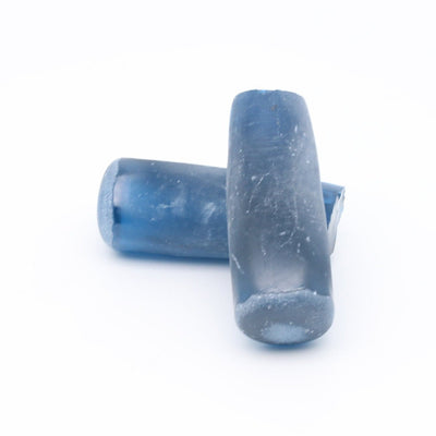 Dark Blue #119 Lab Created Spinel Faceting Rough for Gem Cutting - Various Sizes : #BEGIN