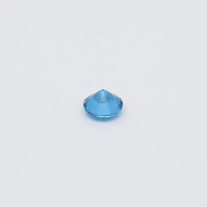 Dark Blue #119 Lab Created Spinel Faceting Rough for Gem Cutting - Various Sizes : #BEGIN