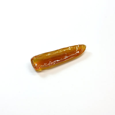 Imperial Topaz #25RS Lab Created Corundum Sapphire Faceting Rough for Gem Cutting - Various Sizes - Split Boule : #BEGIN