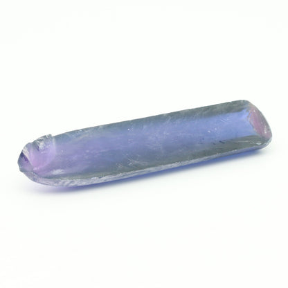 Djeva Purple Kunzite #61 Lab Created Corundum Sapphire Faceting Rough for Gem Cutting - DISCONTINUED - Various Sizes - Split Boule : #BEGIN