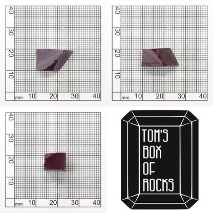 Synthetic Alexandrite Gemstone Rough - Red