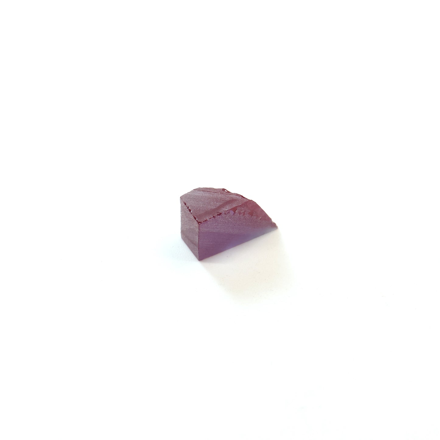 Synthetic Alexandrite Gemstone Rough - Red