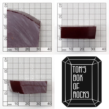 Synthetic Alexandrite Gemstone Rough - Red