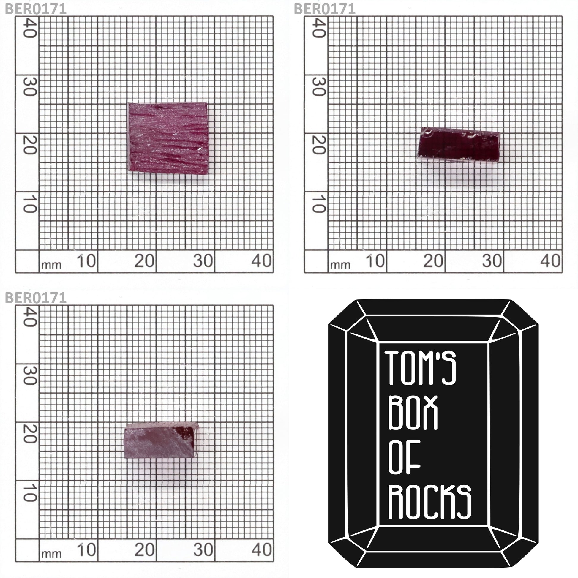 Purple Bixbite Beryl