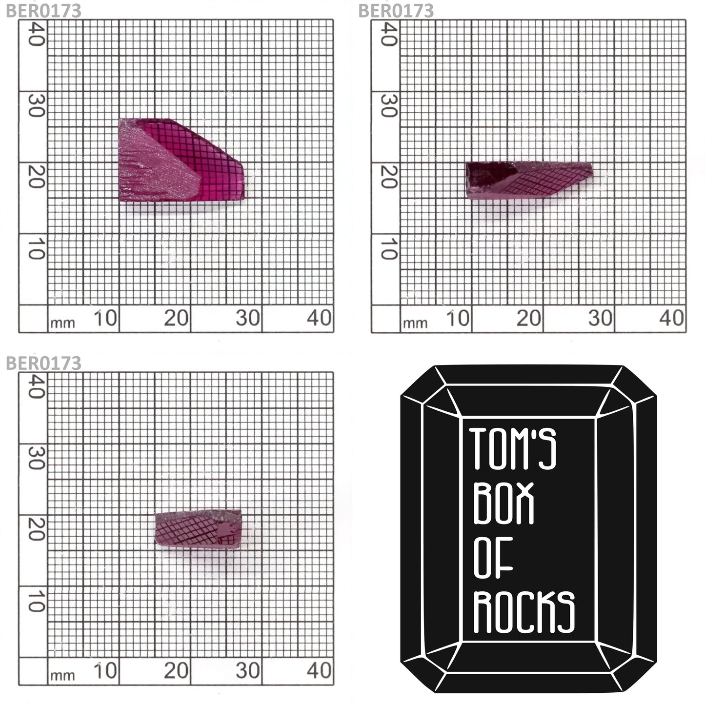 Purple Bixbite Beryl