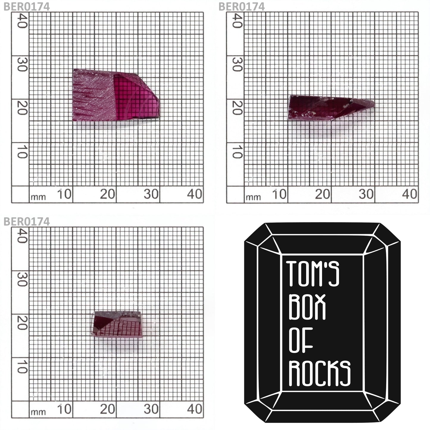 Purple Bixbite Beryl