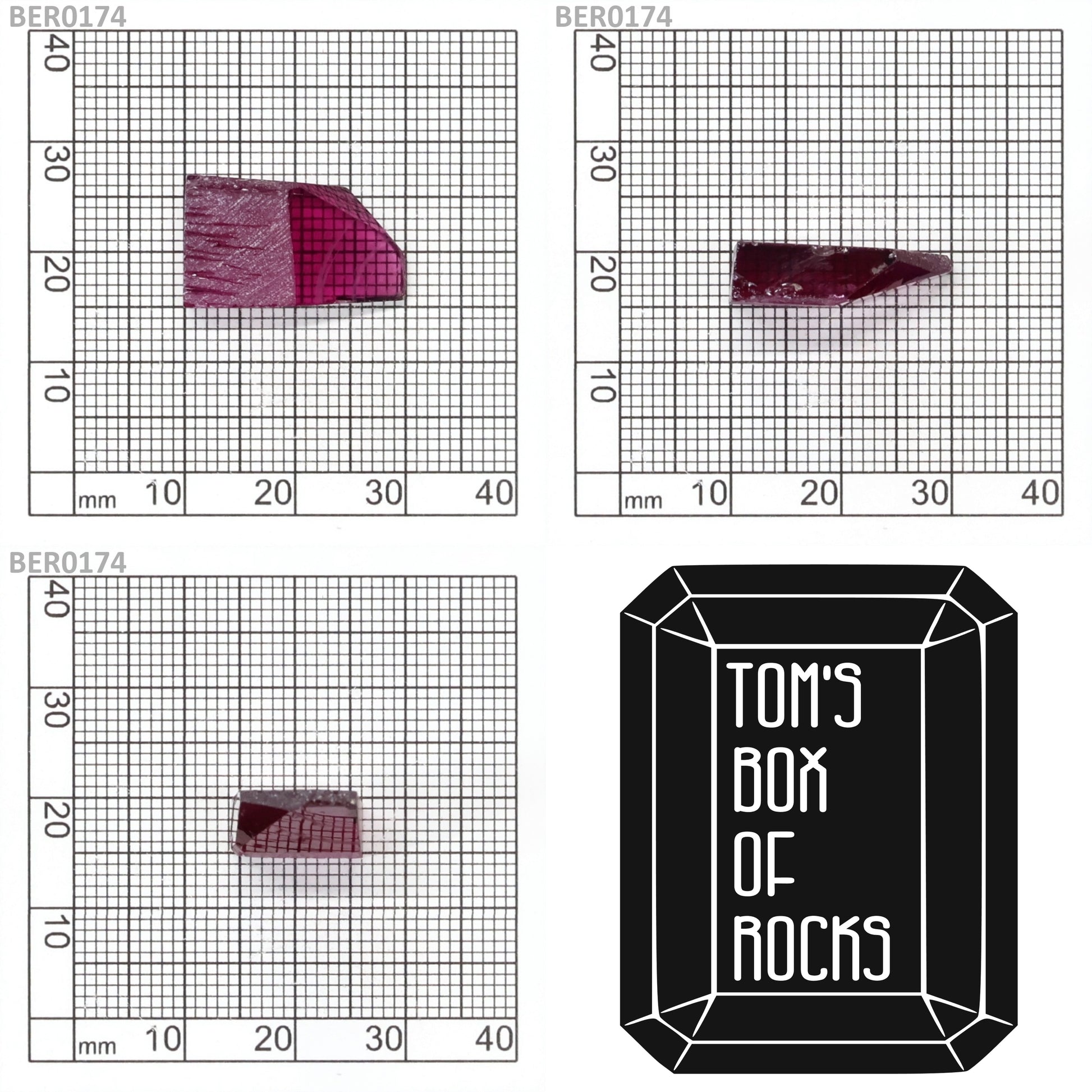 Purple Bixbite Beryl