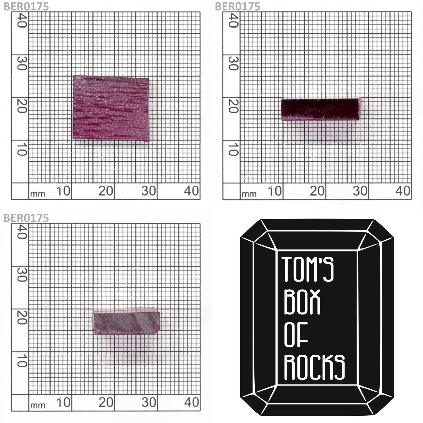 Purple Bixbite Beryl