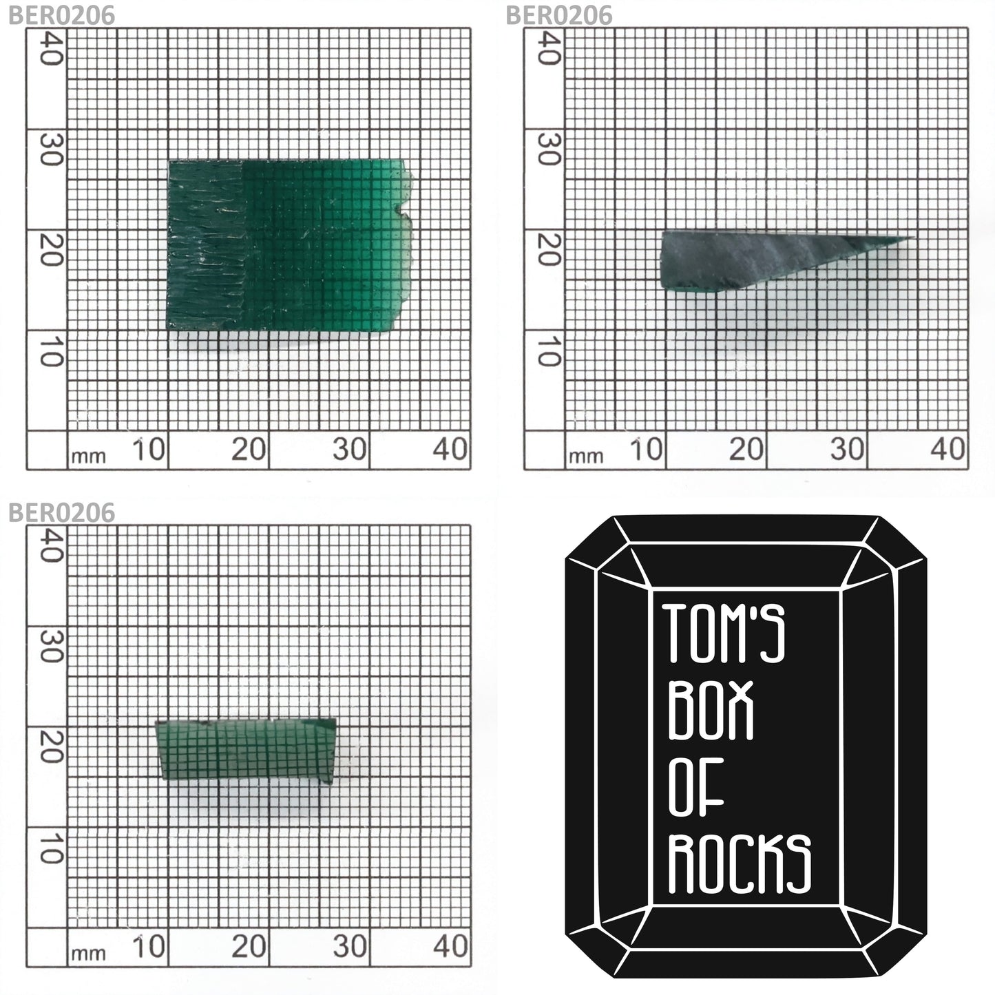 Zambian Emerald Beryl : BER0206