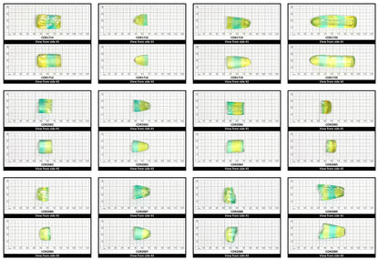 Yellow/Green Bi-Color Lab Created Corundum Sapphire Faceting Rough for Gem Cutting - Various Sizes - Split Boule