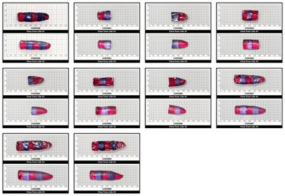 Blue/Pink Bi-Color Lab Created Corundum Sapphire Faceting Rough for Gem Cutting - Various Sizes - Split Boule