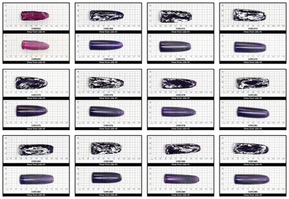 Purple Kunzite #60 Lab Created Corundum Sapphire Faceting Rough for Gem Cutting - Various Sizes - Split Boule