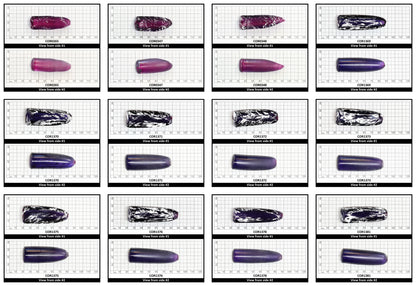 Purple Kunzite #60 Lab Created Corundum Sapphire Faceting Rough for Gem Cutting - Various Sizes - Split Boule