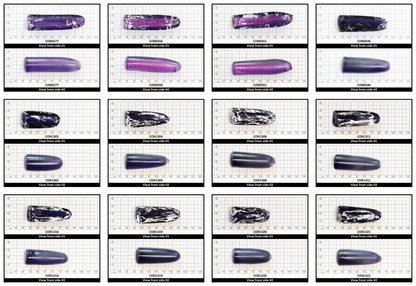Dark Purple Kunzite #61 Lab Created Corundum Sapphire Faceting Rough for Gem Cutting - Various Sizes - Split Boule