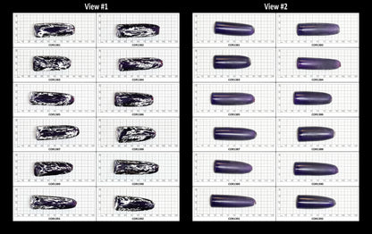 Purple Kunzite #60 Lab Created Corundum Sapphire Faceting Rough for Gem Cutting - Various Sizes - Split Boule