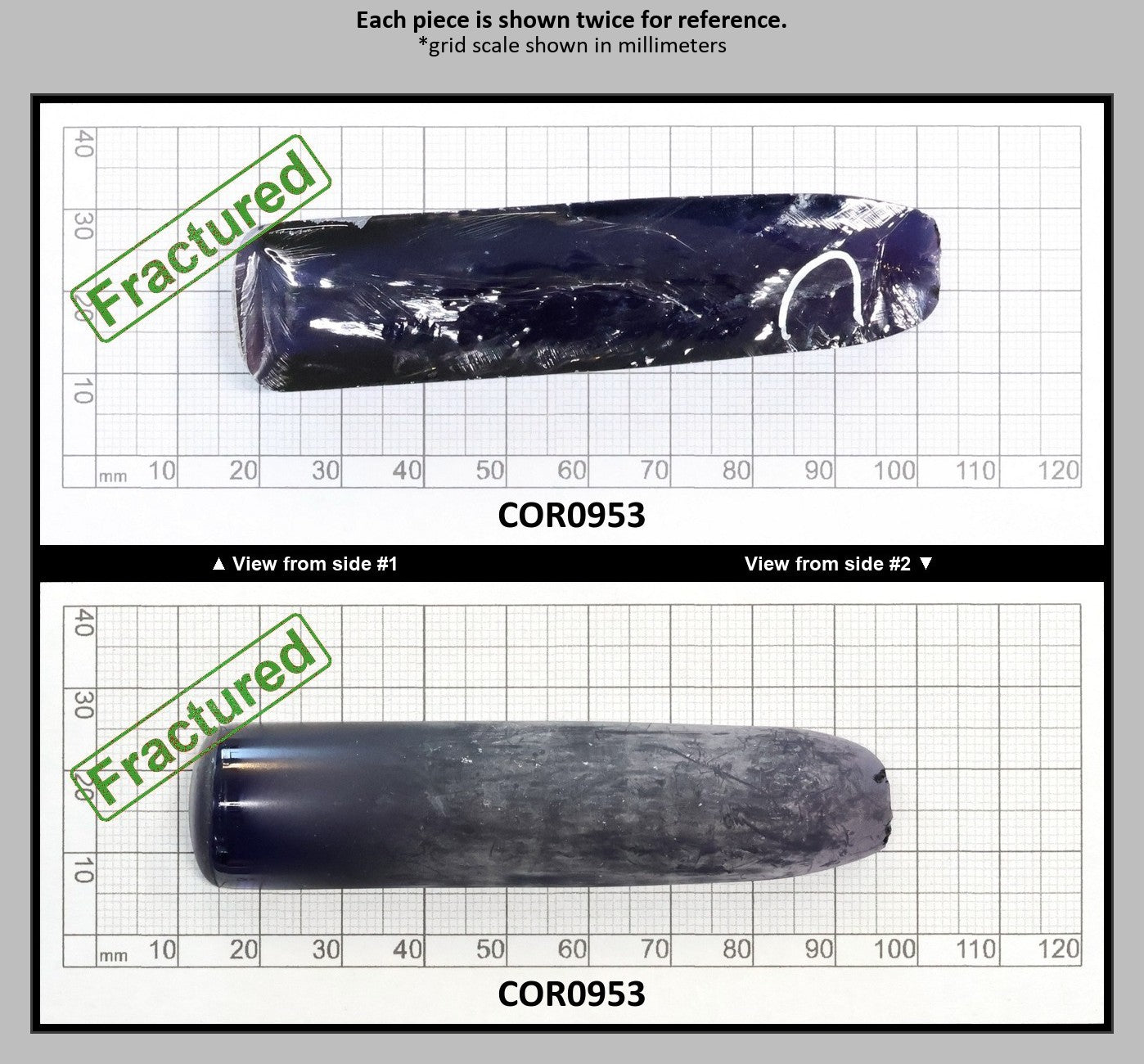 Djeva Purple Kunzite #61 Lab Created Corundum Sapphire Faceting Rough for Gem Cutting - DISCONTINUED - Various Sizes - Split Boule : COR0953