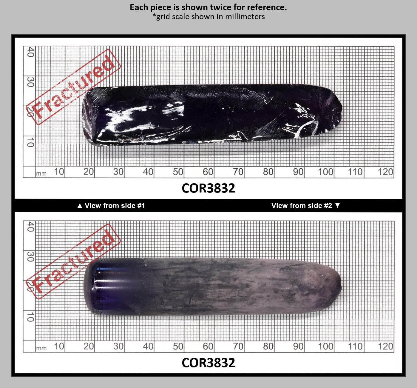 Djeva Purple Kunzite #61 Lab Created Corundum Sapphire Faceting Rough for Gem Cutting - DISCONTINUED - Various Sizes - Split Boule : COR3832