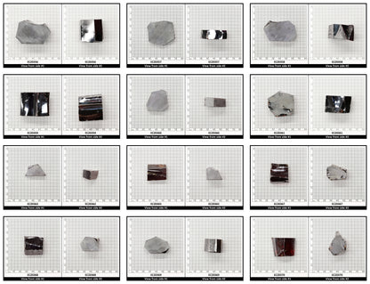 Dark Garnet Cubic Zirconia Faceting Rough for Gem Cutting - Various Sizes