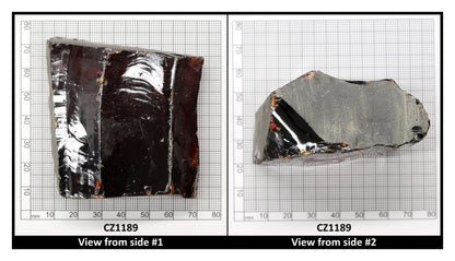 Garnet Cubic Zirconia Faceting Rough for Gem Cutting - Various Sizes