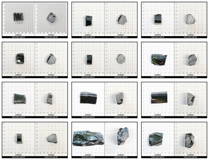 Olive Cubic Zirconia Faceting Rough for Gem Cutting - Various Sizes