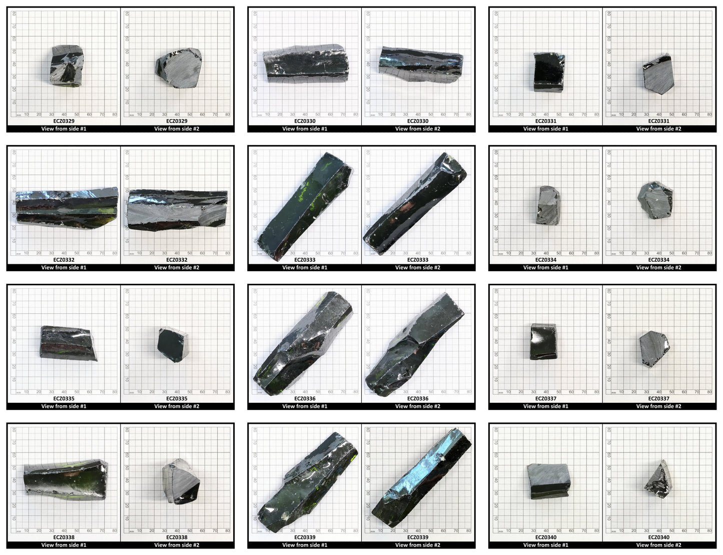 Olive Cubic Zirconia Faceting Rough for Gem Cutting - Various Sizes