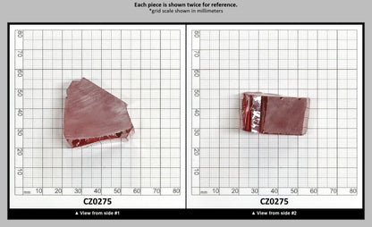 Mars Diamond Cubic Zirconia Faceting Rough for Gem Cutting - Various Sizes : CZ0275