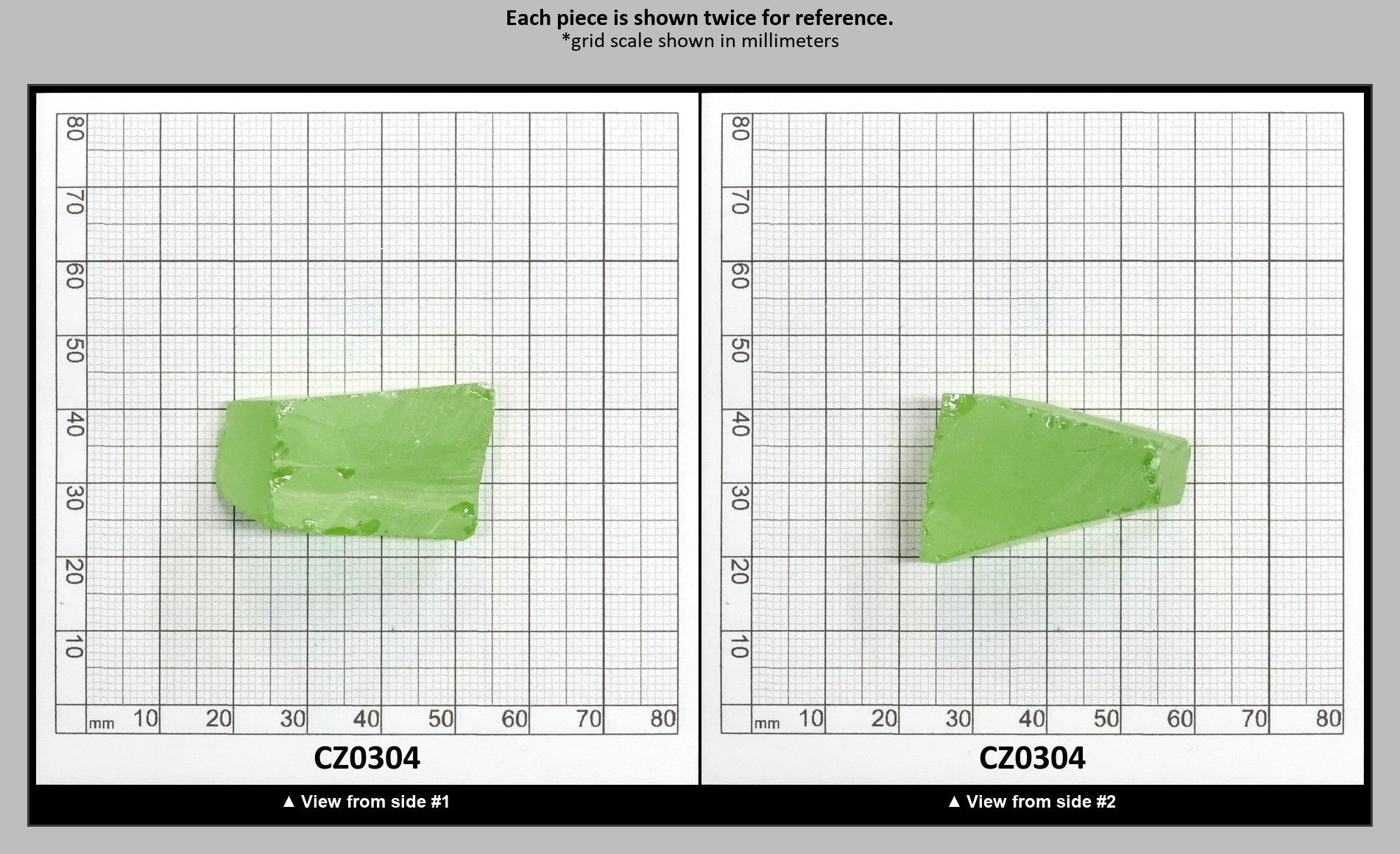 Heliodor Cubic Zirconia Faceting Rough for Gem Cutting - Various Sizes : CZ0304