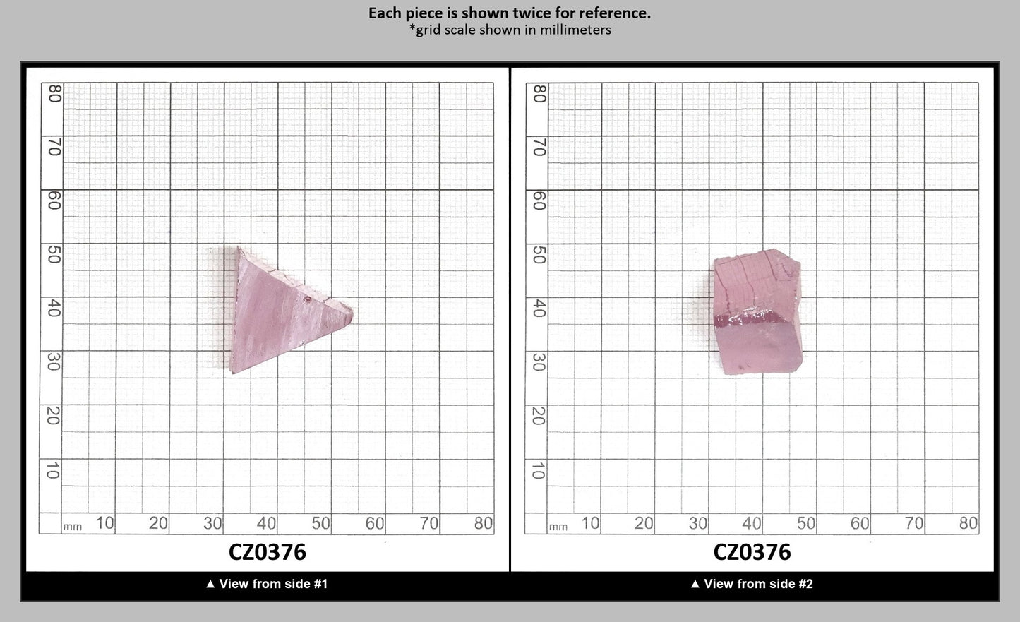 Royal Diamond Cubic Zirconia Faceting Rough for Gem Cutting - Various Sizes : CZ0376